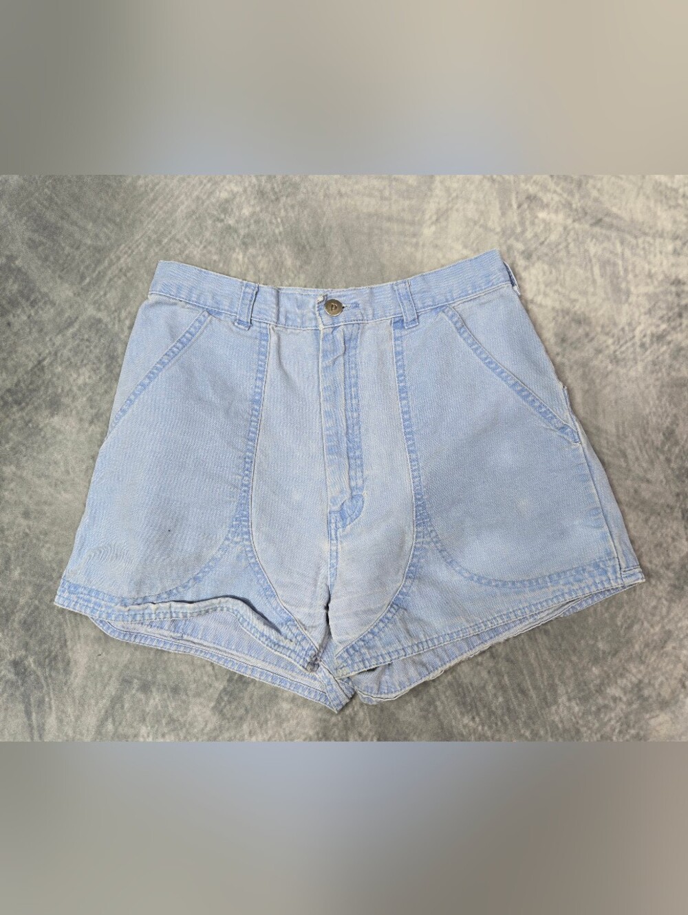 Vintage 80s Patagonia 3.5" Stand Up Garment Dyed Canvas Shorts Womens 12